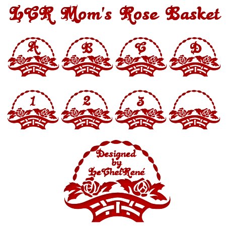 LCR Mom's Rose Basket
